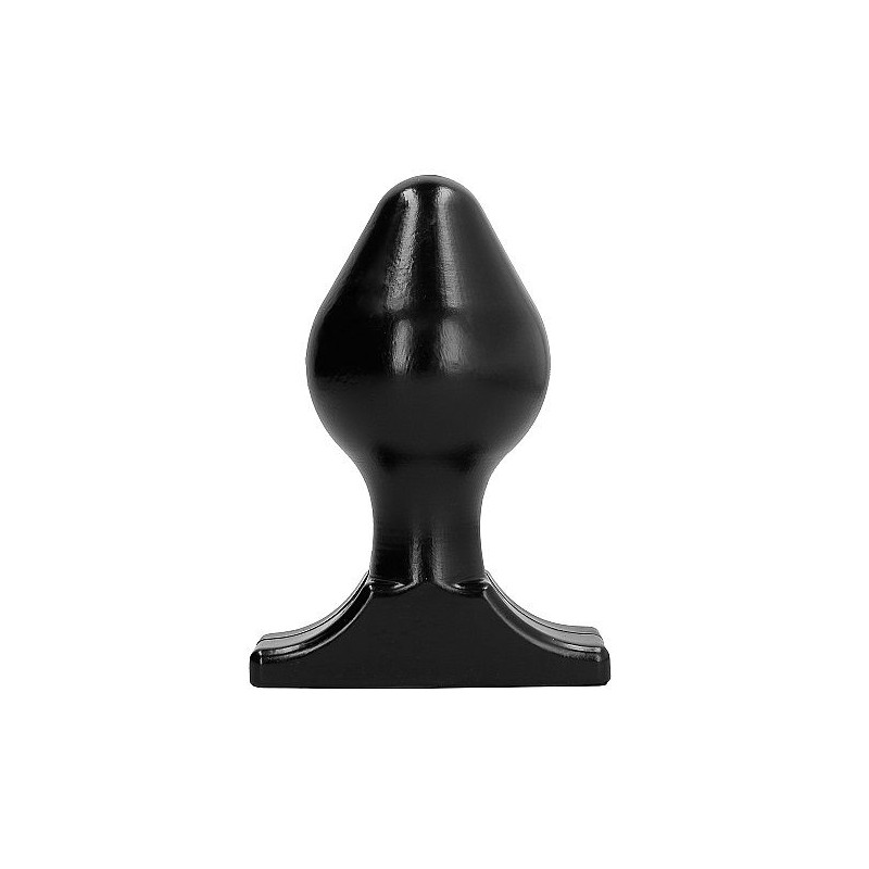 ALL BLACK - ANAL PLUG 16X8 CM