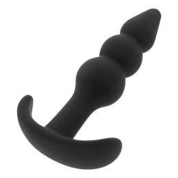 ALL BLACK - DILDO NEGRO REALISTICO 20 CM