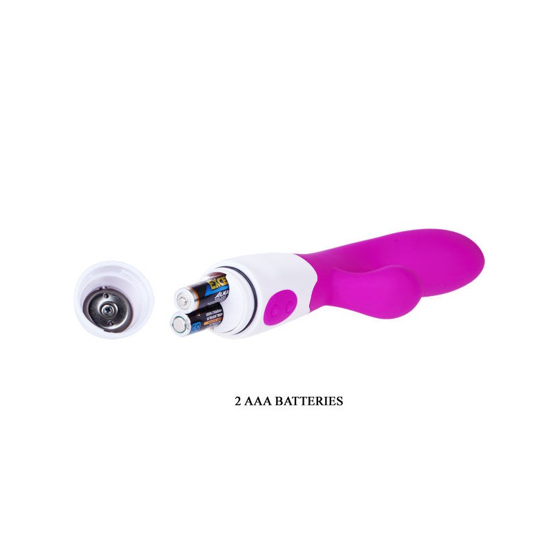 PRETTY LOVE FLIRTATION - VIBRADOR CON ESTIMULADOR CLITORIS ALVIS