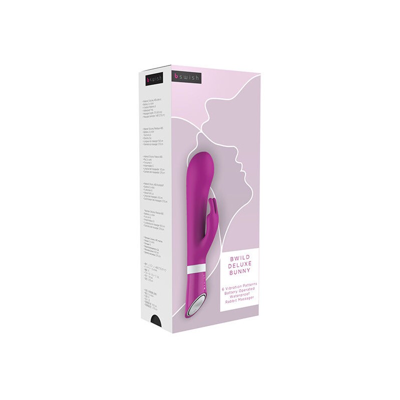 B SWISH BWILD DELUXE BUNNY RABBIT VIBRATOR RASPBERRY