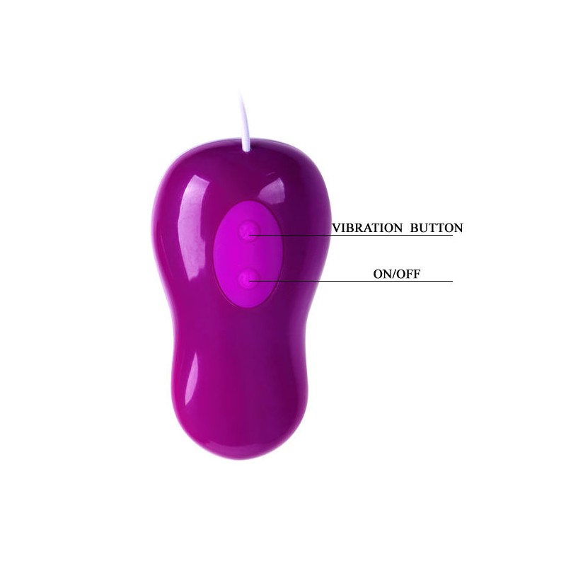 PRETTY LOVE FLIRTATION - HUEVO VIBRADOR CON CONTROL REMOTO - AVERY