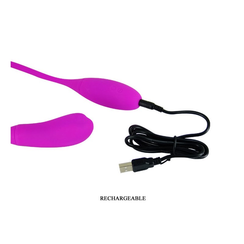 PRETTY LOVE SMART - SNAKY VIBE VIBRADOR 7V + 3 TICKLING