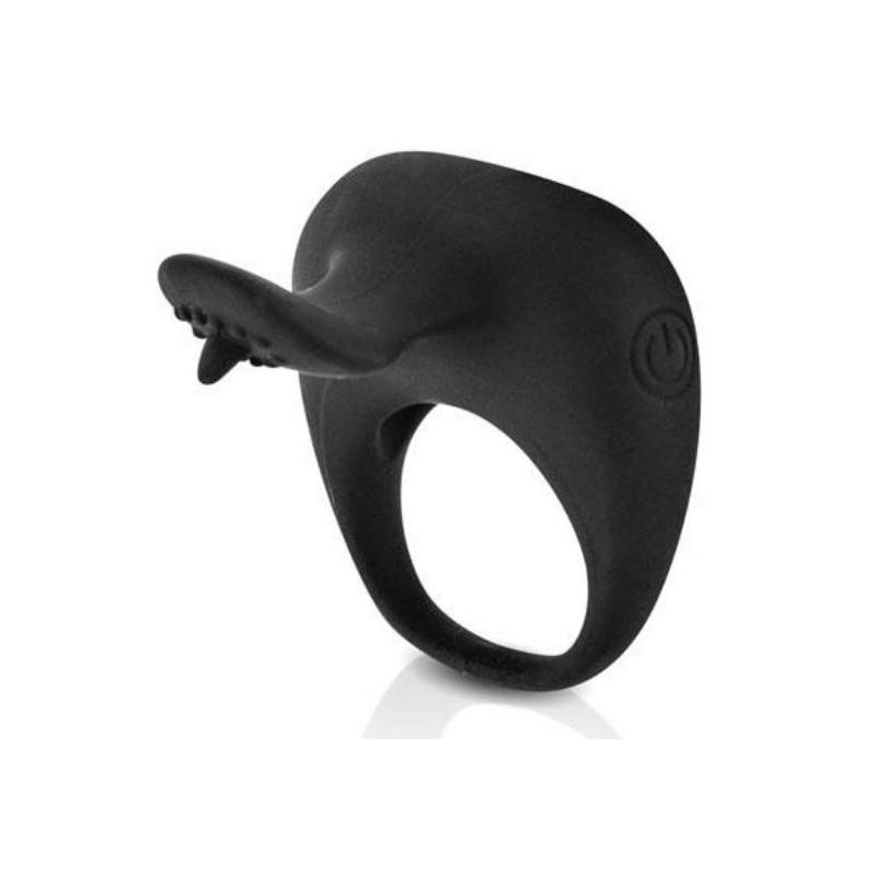 ANILLO VIBRADOR THIMBLE PRETTY LOVE - NEGRO