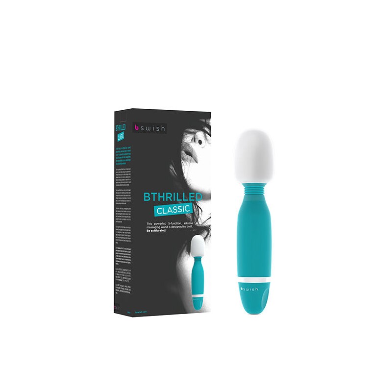 B SWISH - BTHRILLED CLASSIC WAND VIBRATOR JADE