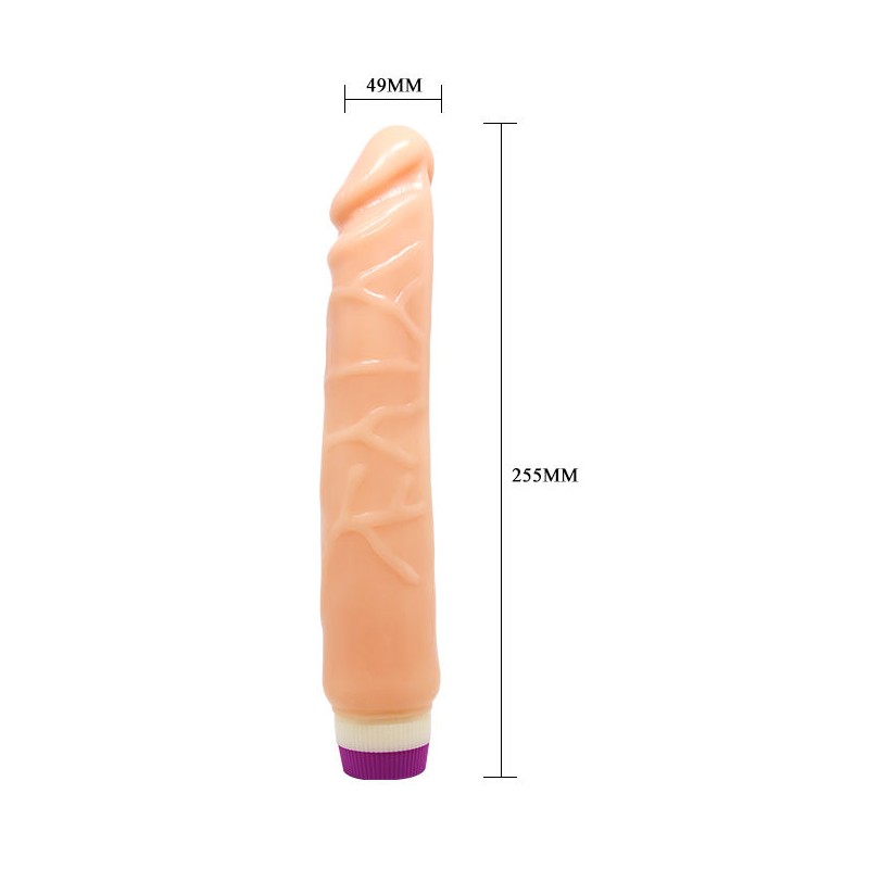 BAILE WAVES OF PLEASURE REALISTIC VIBRATING 25.5CM