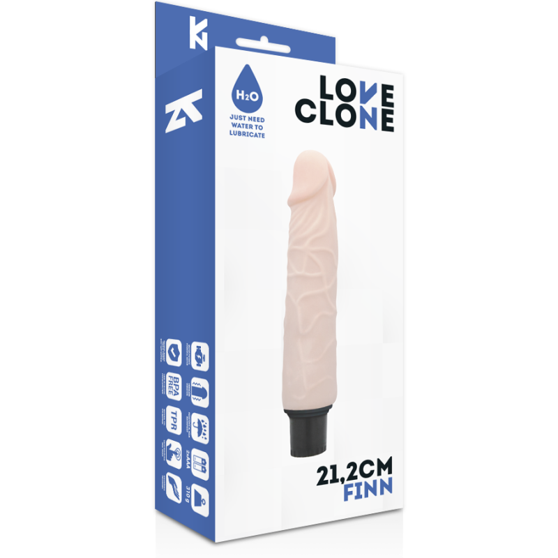 LOVECLONE FINN SELF LUBRICATION VIBRADOR  21.2CM