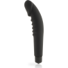 DOLCE VITA  REALISTIC  PLEASURE VIBRADOR SILICONA NEGRO