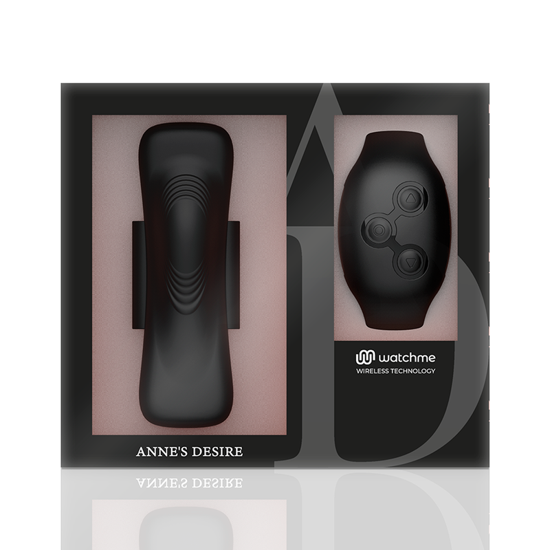 ANNE'S DESIRE PANTY PLEASURE TECNOLOGÍA WATCHME NEGRO