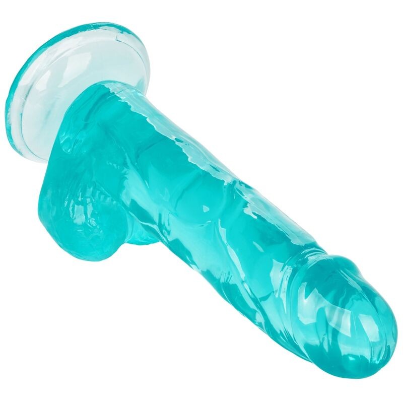 CALEX SIZE QUEEN DILDO - AZUL 15.3 CM