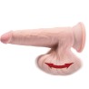 KING COCK PLUS 3D COCK SWINGING BALLS 15.2 CM - NATURAL