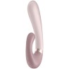 SATISFYER DOUBLE FLEX VIBRADOR APP - NEGRO