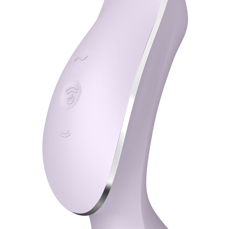 SATISFYER CURVY TRINITY 2 ESTIMULADOR Y VIBRADOR - MORADO