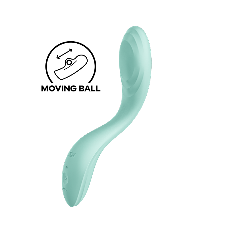 SATISFYER RRROLLING PLEASURE VIBRADOR PUNTO G - VERDE