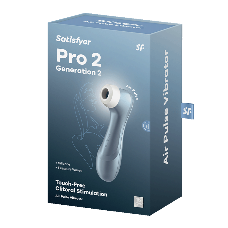 SATISFYER PRO 2 ESTIMULADOR - AZUL