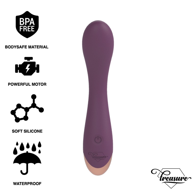 TREASURE HANSEL G-SPOT VIBRATOR COMPATIBLE CON WATCHME WIRELESS TECHNOLOGY