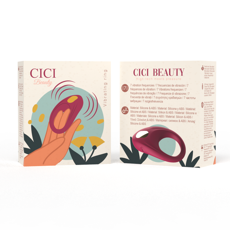 CICI BEAUTY PREMIUM SILICONE VIBRATING RING