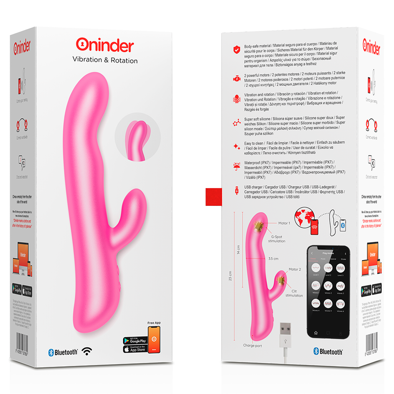 ONINDER - OSLO VIBRATION & ROTATION ROSA - FREE APP