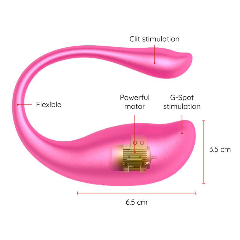 ONINDER - NAIROBI HUEVO VIBRADOR ROSA - FREE APP