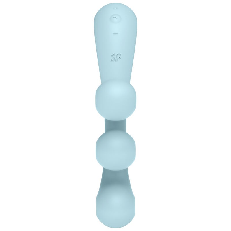 SATISFYER TRI BALL 2 MULTI VIBRADOR - AZUL