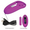 PRETTY LOVE DANCING BUTTERFLY ESTIMULADOR PARA BRAGUITA CON CONTROL REMOTO - LILA