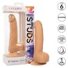 CALIFORNIA EXOTICS SILICONE STUDS 15,24 CM BROWN