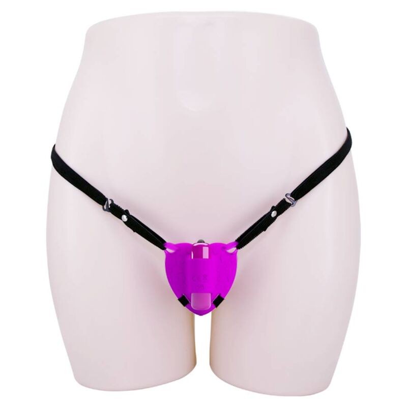 PRETTY LOVE - MASAJEADOR DE CLITORIS HEARTBEAT 10 MODOS DE VIBRACION MORADO