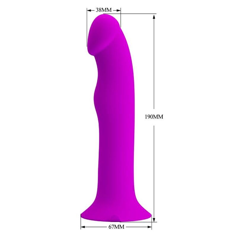 PRETTY LOVE - MURRAY VIBRADOR Y SUCCIONADOR DE CLITORIS MORADO