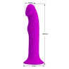 PRETTY LOVE - MURRAY VIBRADOR Y SUCCIONADOR DE CLITORIS MORADO