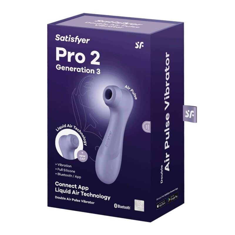 SATISFYER PRO 2 GENERACIÓN 3 - LILA  BLUETOOTH &  APP