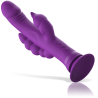 INTENSE - CASANOVA VIBRADOR RABBIT SILICONA TRIPLE MOTOR MORADO