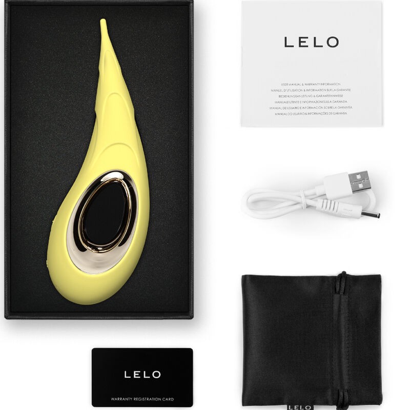 LELO DOT CRUISE ESTIMULADOR DE CLÍTORIS AMARILLO