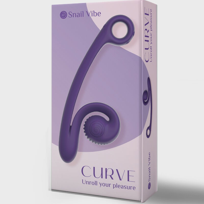 SNAIL VIBE CURVE VIBRADOR MORADO