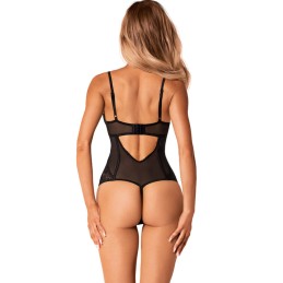 CHILIROSE - CR 4702 SET BODY CROTCHLESS NEGRO S