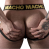 MACHO - MX25AC JOCK CUERO AMARILLO L