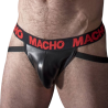 MACHO - MX25AC JOCK CUERO AMARILLO XL