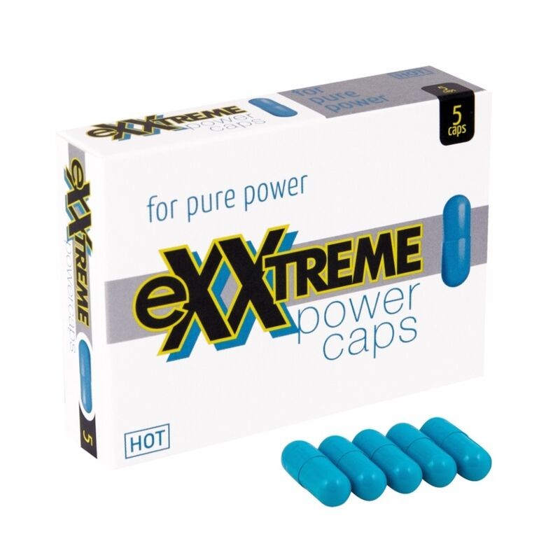 HOT - EXXTREME CÁPSULAS ESTIMULANTES 5 CPS