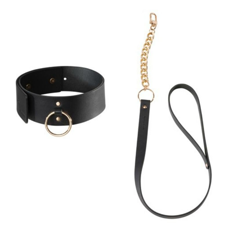 BIJOUX INDISCRETS MAZE  COLLAR NEGRO CON CORREA