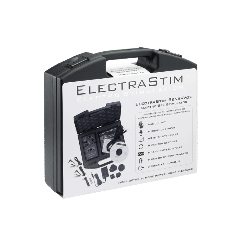 ELECTRASTIM  SENSAVOX E-STIM ELECTRO ESTIMULADOR