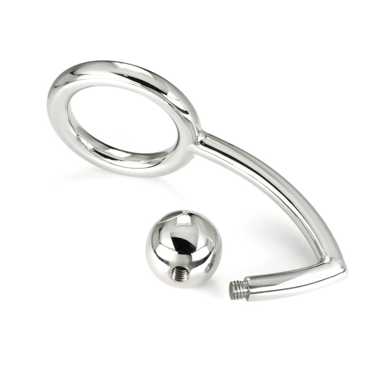 METALHARD COCK RING ANILLO CON GANCHO INTRUDER ANAL 45MM