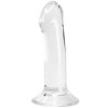 ALIVE - LUSTY PENE REALISTICO TRANSPARENTE 18 CM