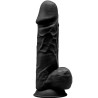 SILEXD - MODELO 2 PENE REALISTICO SILICONA PREMIUM SILEXPAN CARAMELO 23 CM