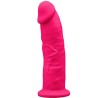 SILEXD - MODELO 2 PENE REALISTICO SILICONA PREMIUM SILEXPAN MARRON 19 CM