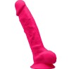 SILEXD - MODELO 1 PENE REALISTICO SILICONA PREMIUM SILEXPAN 20 CM