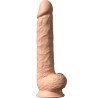 SILEXD - MODELO 1 PENE REALISTICO SILICONA PREMIUM SILEXPAN NEGRO 38 CM