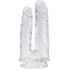 ALIVE - LUNA DILDO DOBLE PENETRACION SILICONA VIOLETA 25 CM