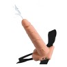 FETISH FANTASY SERIES - ARNES AJUSTABLE PENE REALISTICO CON TESTICULOS SQUIRTING 19 CM