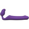 ADRIEN LASTIC - QUEENS STRAP-ON FLEXIBLE VIOLETA TALLA M