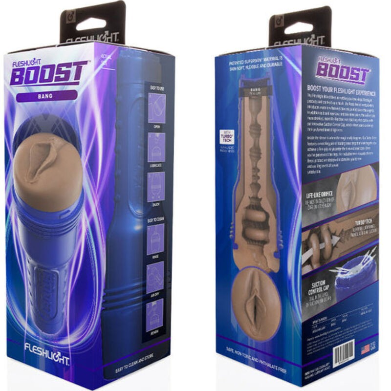 FLESHLIGHT BOOST - MASTURBADOR VAGINA BANG MD FLESH (RP)