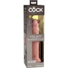 KING COCK ELITE - DILDO REALISTICO SILICONA 23 CM