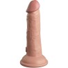 KING COCK ELITE - DILDO REALISTICO VIBRADOR & SILICONA 15.2 CM